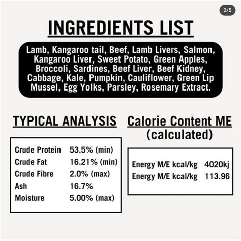 100% Raw Dog Food 500g - 1.5Kg - Freeze Dry Australia