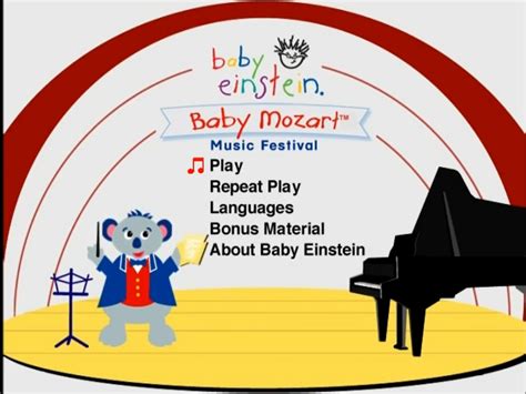 Baby Mozart DVD Menu | The True Baby Einstein Wiki | Fandom