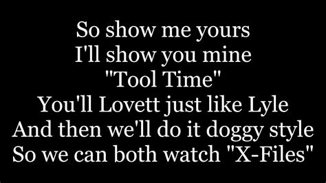 Bloodhound Gang - The Bad Touch ( lyrics ) - YouTube