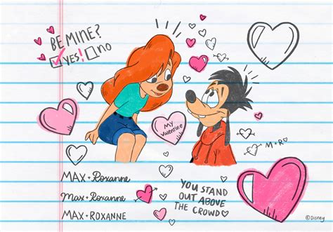 Max and Roxanne Wallpaper – Desktop/iPad | Disney Parks Blog