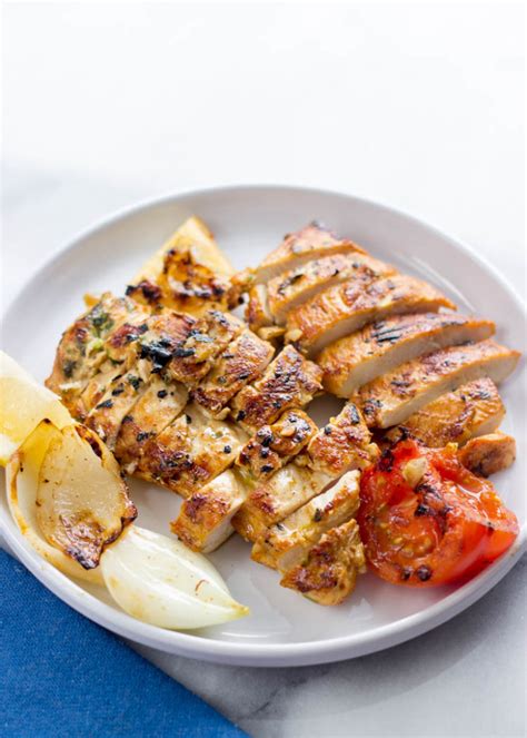 Mediterranean Grilled Chicken Breasts | Gimme Delicious