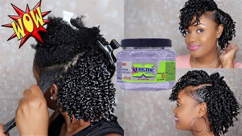 wash and go 4c hair gel - Temple Trout