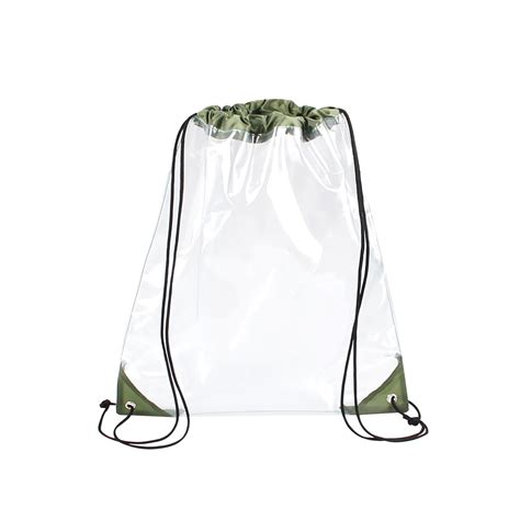 Promotional Transparent Pvc Clear Backpack Bags Drawstring - Buy ...