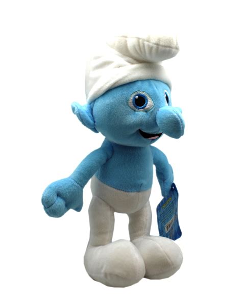 Smurfs Bean Bag Plush Wave #2 Grouchy Bean Bag Plush ...