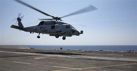 Navy helicopter crashes off San Diego; 5 crew members missing - Los Angeles Times