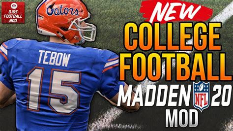 Insane New College Football Mod -- Play With EVERY College Team ...