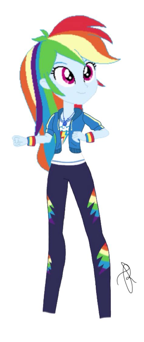 MLP EG - Rainbow Dash New Look by ilaria122 on DeviantArt