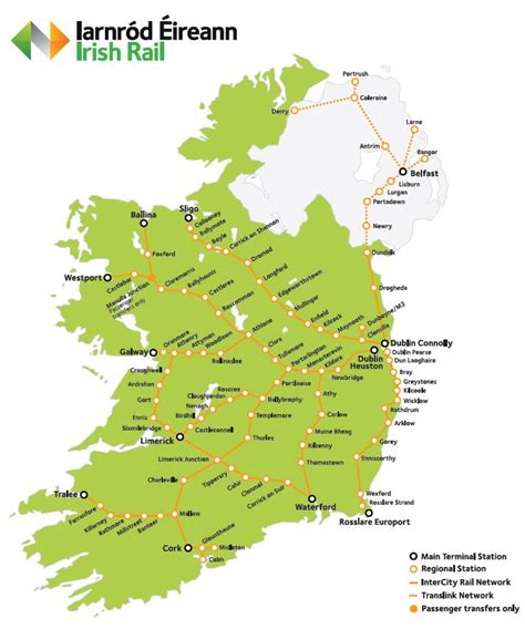 Current Irish Rail map. Can any regular travelers on Irish Rail inform ...