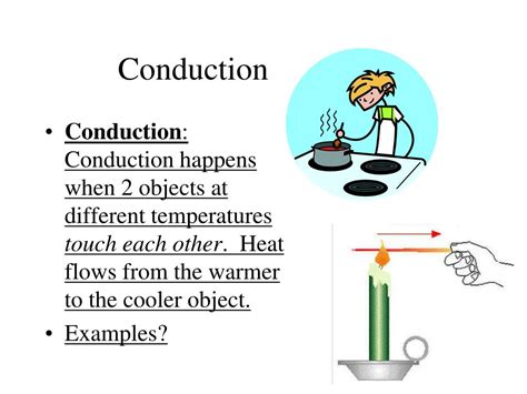 PPT - Understanding Heat and how Heat gets Transferred Conduction ...