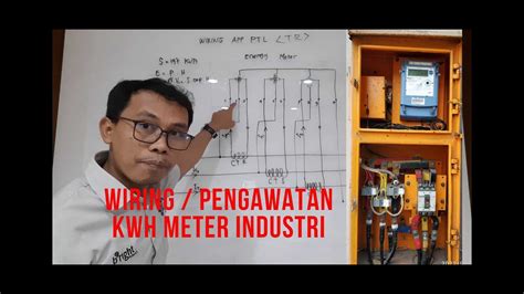 Schematic Wiring Diagram - Pengawatan kWh Meter digital 3 phasa ...