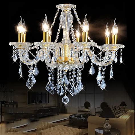 Modern crystal chandelier Bedroom Kitchen indoor home Lighting Lustre de cristal K9 Gold crystal ...