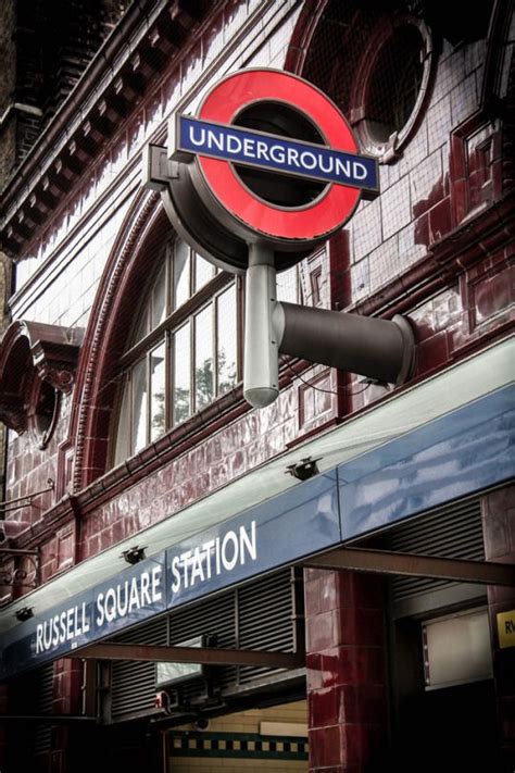 Russell Square Station, Camden | London, London underground, London tube