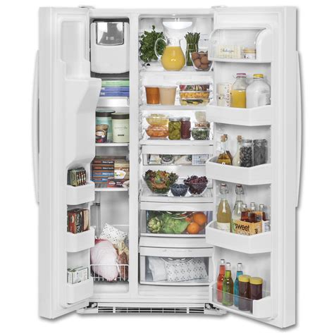 Chadwell Supply. GE® ENERGY STAR® 23.2 CU FT SIDE BY SIDE REFRIGERATOR ...