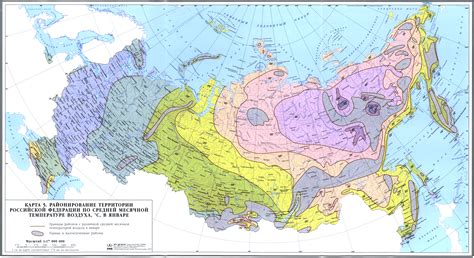 Average January temperature map of Russia : r/MapPorn