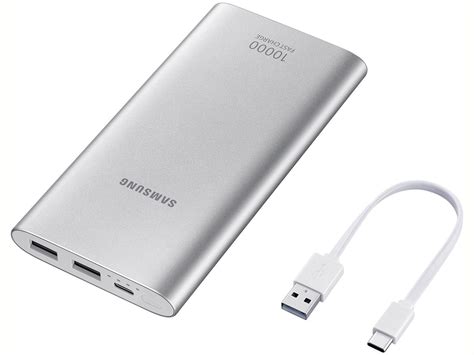 Carregador Portátil/Power Bank Samsung 10000mAh - Fast Charge EB-P1100CSPGBR - Carregador ...