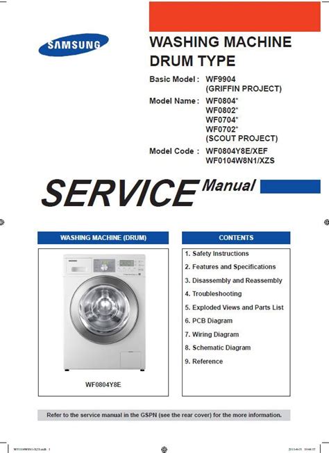 Ge Washing Machine User Manual