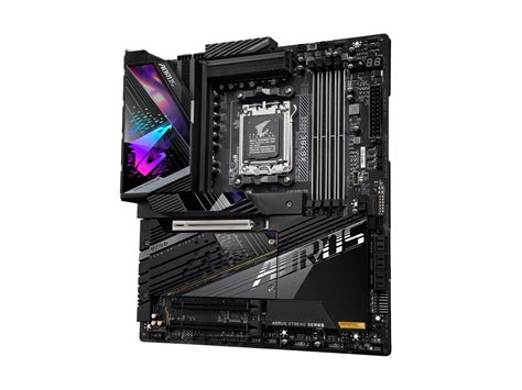 GIGABYTE X670E AORUS XTREME AM5 LGA 1718 AMD X670E EATX Motherboard with 5-Year Warranty, DDR5 ...