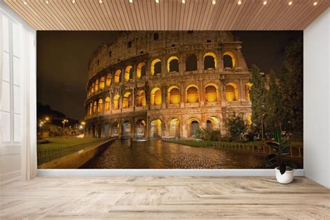 Colosseum Night View – Print A Wallpaper