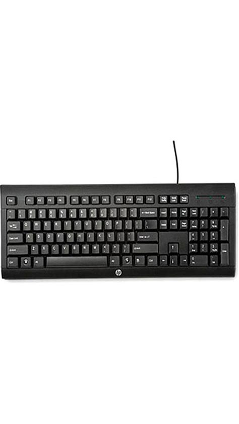 Buy HP K1500 Wired USB Keyboard (Black) Online at Low Prices in India ...