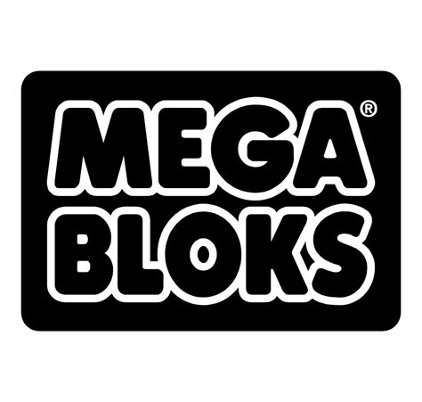 Mega Blocks Logo Black and White – Brands Logos