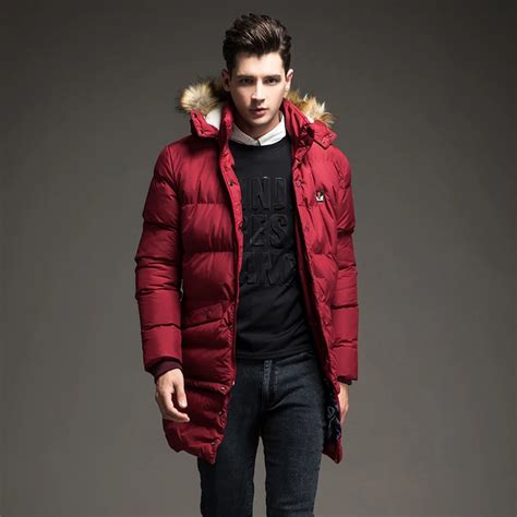 Winter Brand 2017 new Men Down Jacket Coats Long Coats Dress Jackets ...