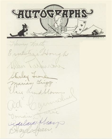 Yearbook signatures, in the 1922 "The Bell" yearbook of San Jose High ...