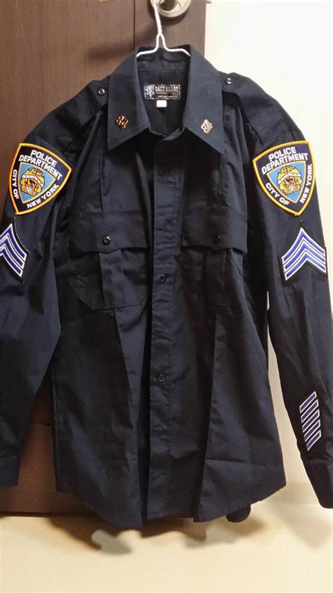 NYPD Sergeant Uniform Long Sleeve Shirts New York City Police LAPD ...