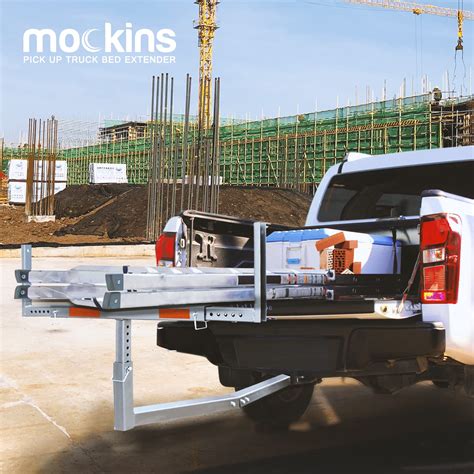 Buy Mockins 2-in-1 Design 750lb Cap. Truck Bed Extender Hitch Mount ...