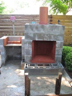 Cinder Block Outdoor Fireplace Plans | ... cinder block and started ...