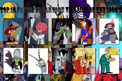 My Top 10 Favorite Cartoon Villains of The 1990's by Bart-Toons on ...