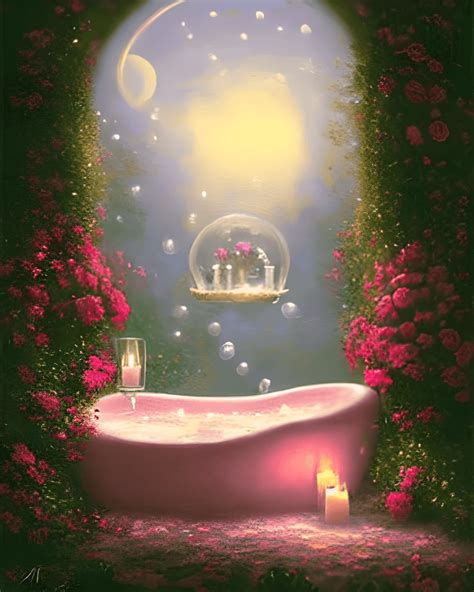 Bubble Bath Romance · Creative Fabrica