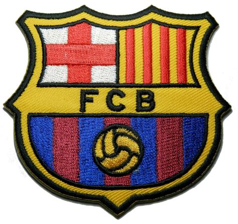 1 X Fc Barcelona Futbol Football Soccer Iron-on Embroidered Patch ...