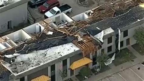 Storm leaves Texas buildings in ruins | US News | Sky News