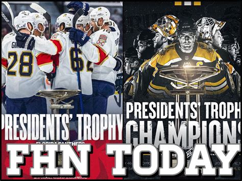 Florida Panthers No Longer ‘Defending’ NHL Presidents’ Trophy Winners