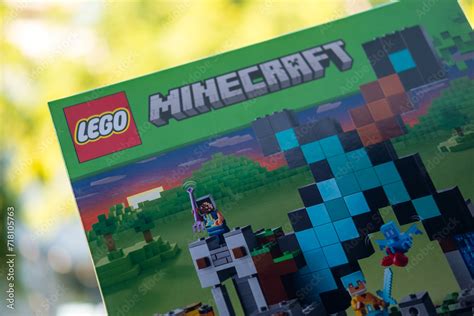 Bangkok, Thailand - January 24, 2024 : A box of LEGO Minecraft The End ...