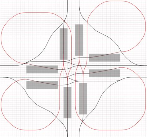 I made a tool for designing rail junctions with the new rails. Also ...