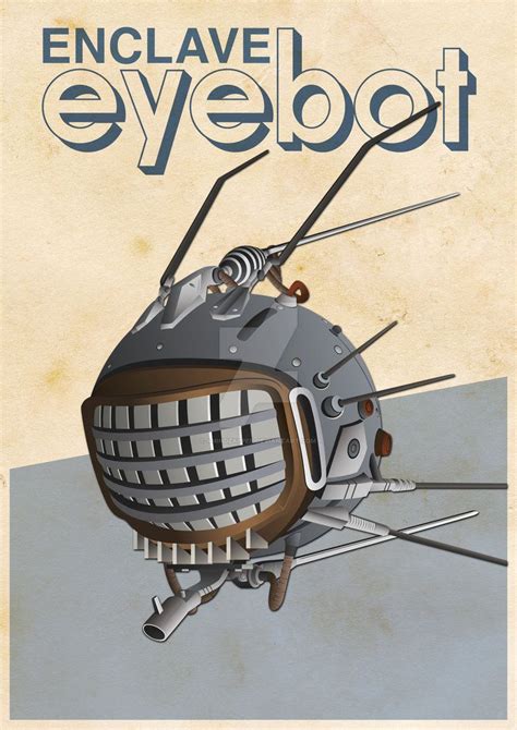 Fallout 3 Eyebot by 4MindZapper Fallout Posters, Fallout Props, Fallout Game, Fallout Vault ...