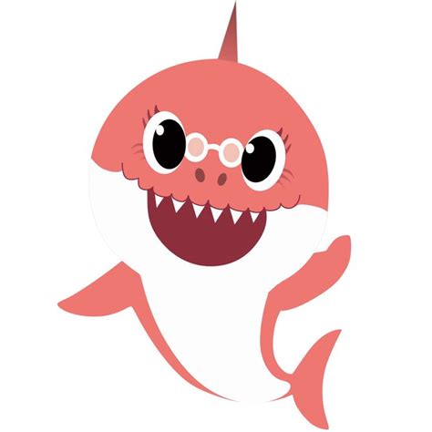 Baby Shark Characters Png Babyshark #sharkfamily #mommyshark #daddyshark | Shark Theme in 2020 ...