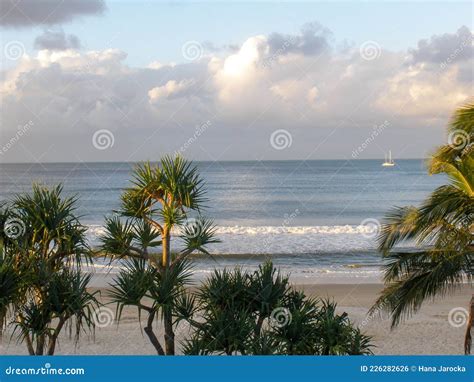 A View of the Ocean from a Hotel Balcony Stock Photo - Image of afternoon, resort: 226282626