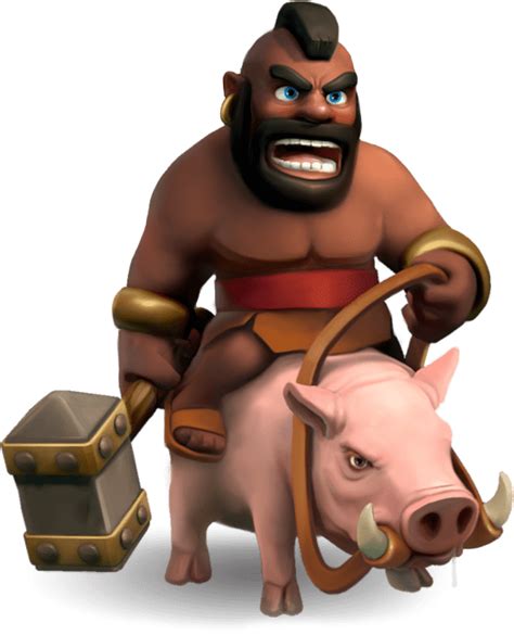 Clash Of Clans Hog Rider transparent PNG - StickPNG