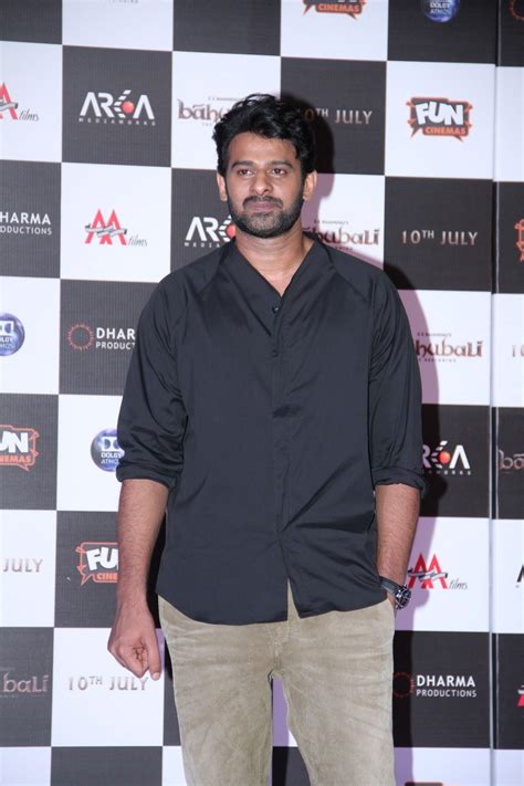 Prabhas Photos at Baahubali Trailer Launch