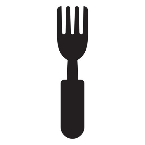 fork icon vector 24478611 Vector Art at Vecteezy