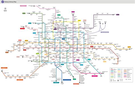 Plan De Metro Beijing | Subway Application