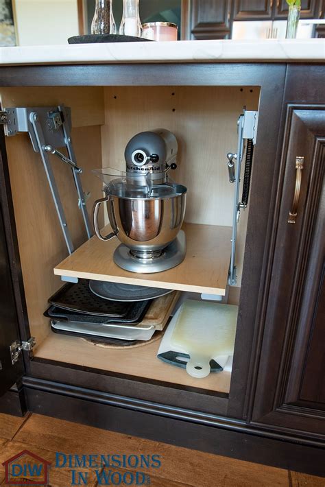 Heavy Duty KitchenAid Mixer Lift with Shelf for Convenient Storage ...