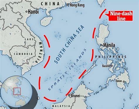 Vietnam bans new Barbie film over scene showing 'nine dash line' map | Daily Mail Online