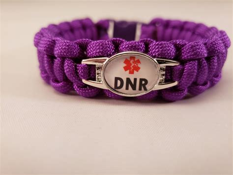 DNR Medical Alert Paracord Medical Alert Bracelet | Etsy | Alert ...