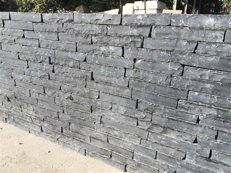 Black Limestone Walling Stone | Prices Paving