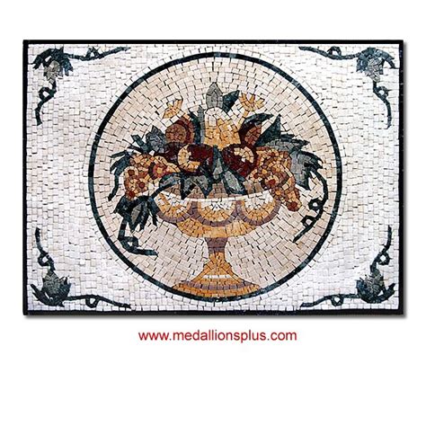 MSBK10, Mosaic Backsplash - MedallionsPlus.com - Floor Medallions on ...