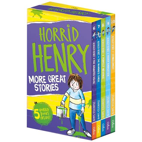 Horrid Henry Early Readers 25 Books Children Collection Box Set By Fra ...