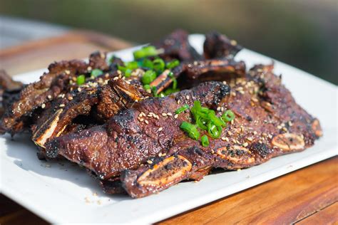 Galbi Korean Grilled Short Ribs Recipe :: The Meatwave